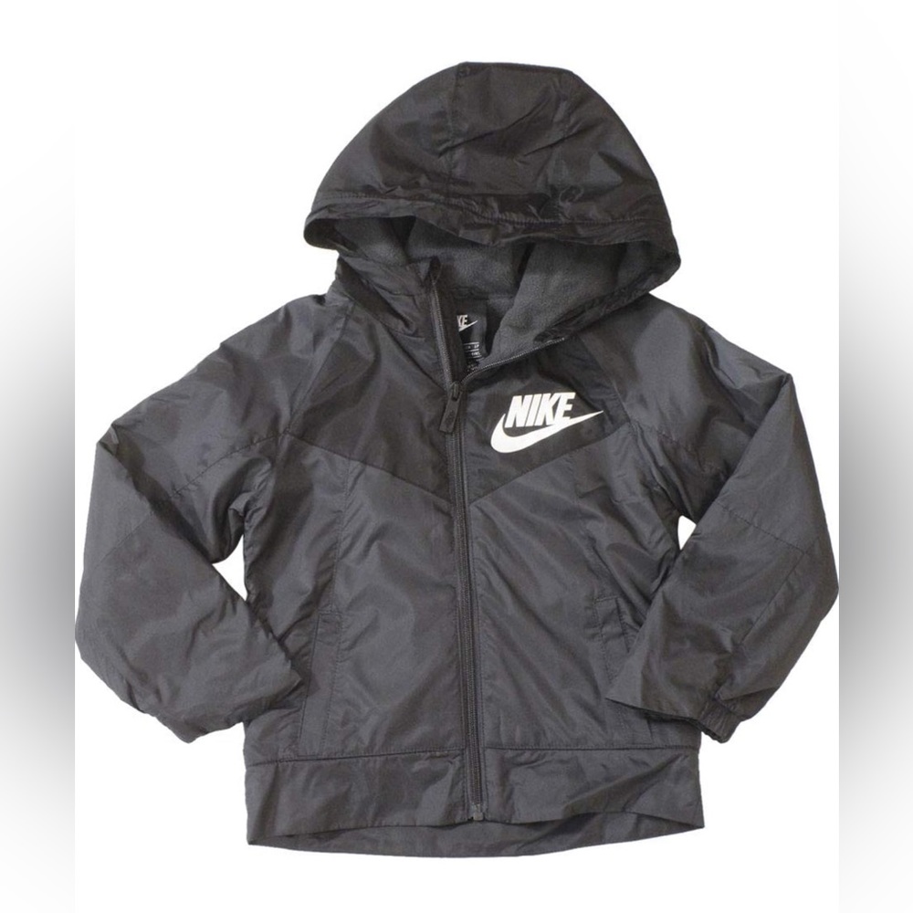 Nike Boys Jacket  Colorblock Zip Front Hooded